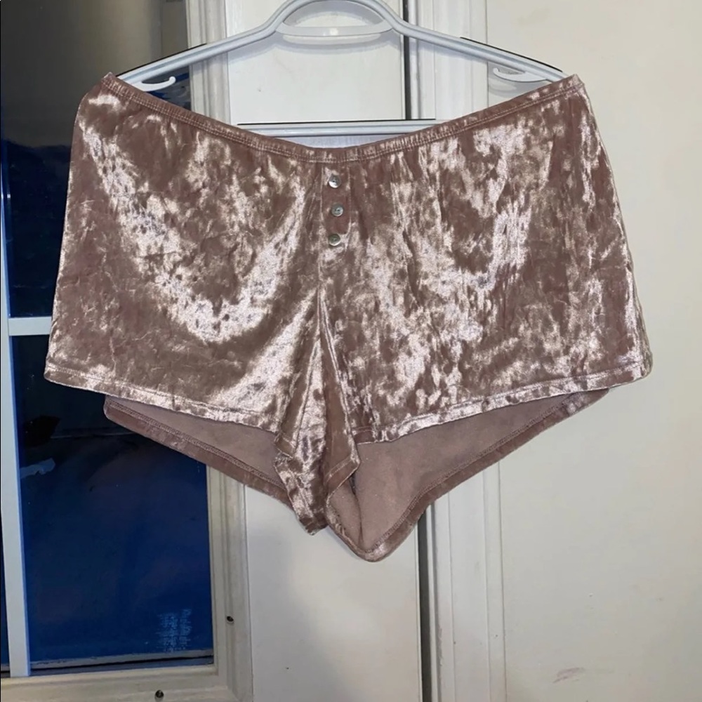 Pink satan pajama bottoms